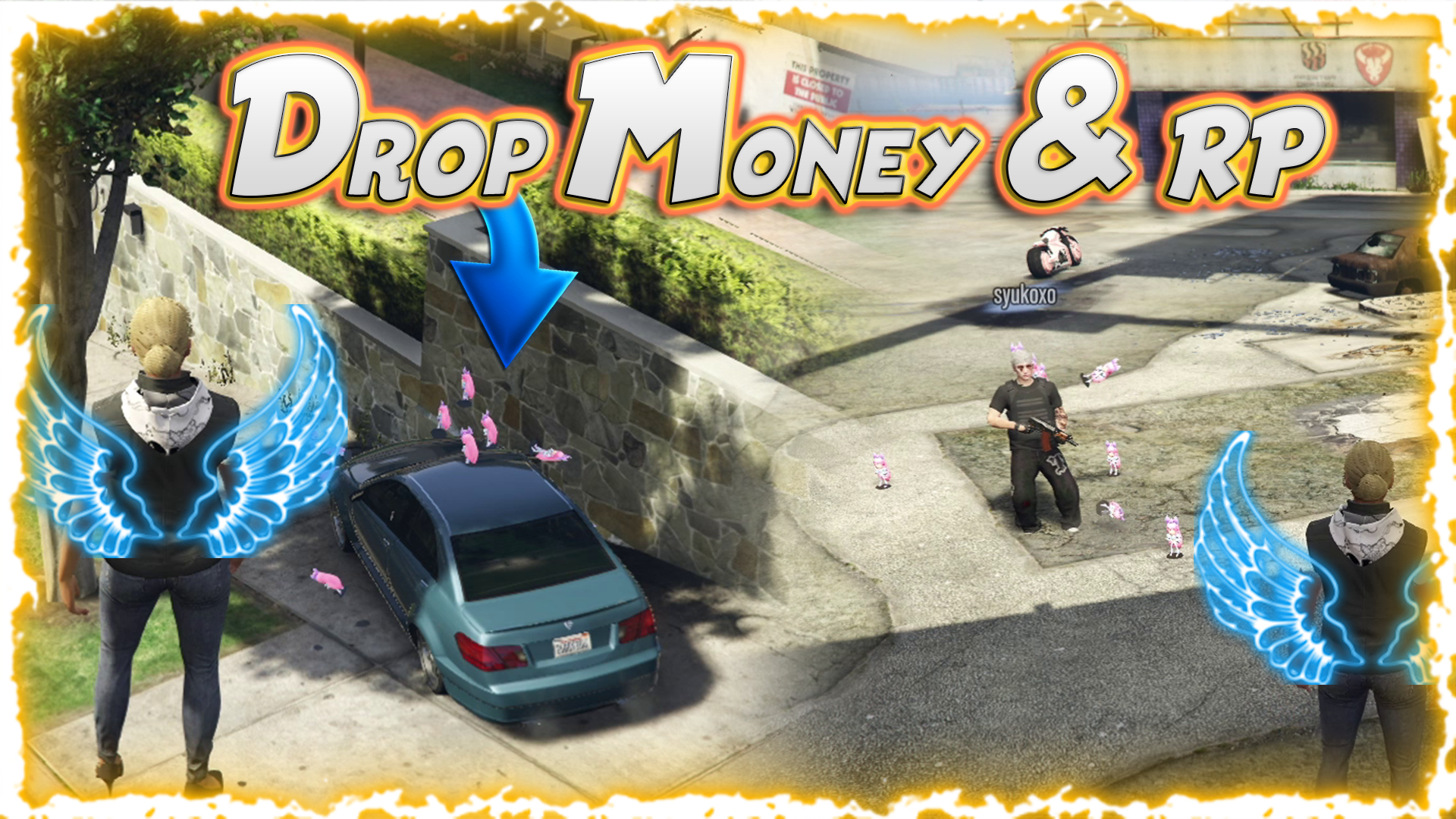 Money Drop & RP Drop to Players in Session Script