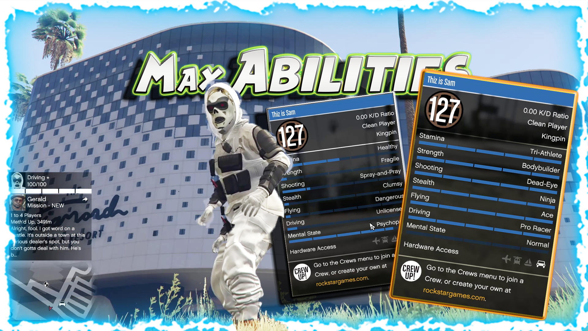 Max Abilities Script in Sessions Max Abilities Script for Yim For GTA V Agents of DLC