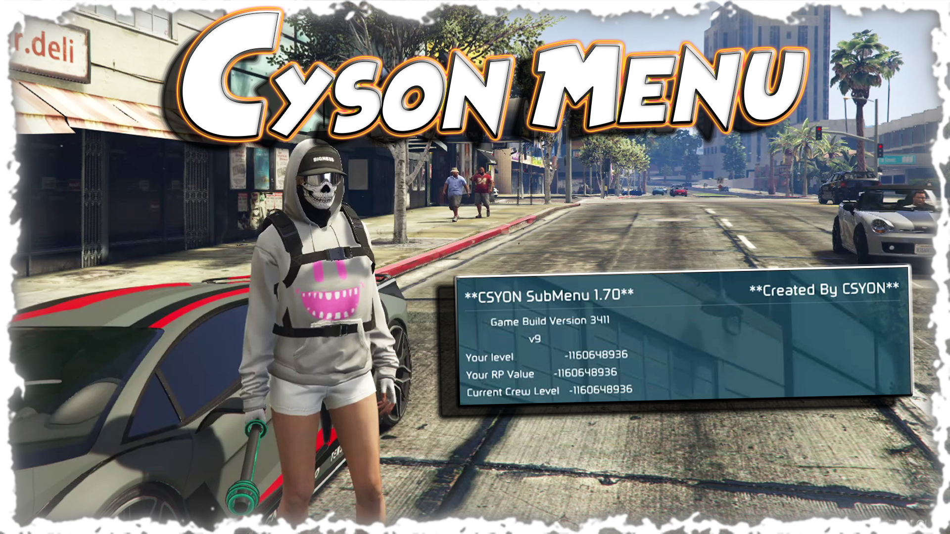 Cyson Mod Menu for Yim Menu Agents of Sabotage