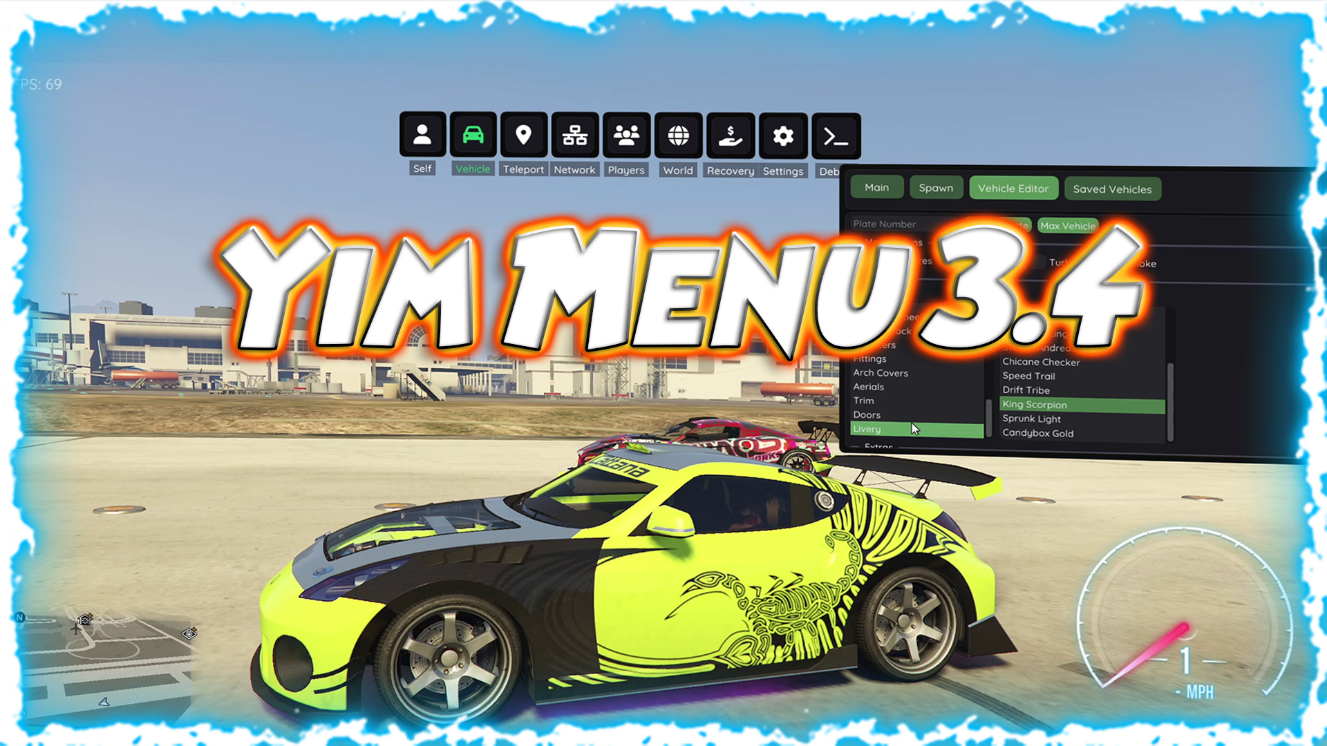 Yim Menu v2.1 for Enhanced Compatible for NEW MONEY FRONTS DLC for GTA V -1.71 updated for 3.4 Version
