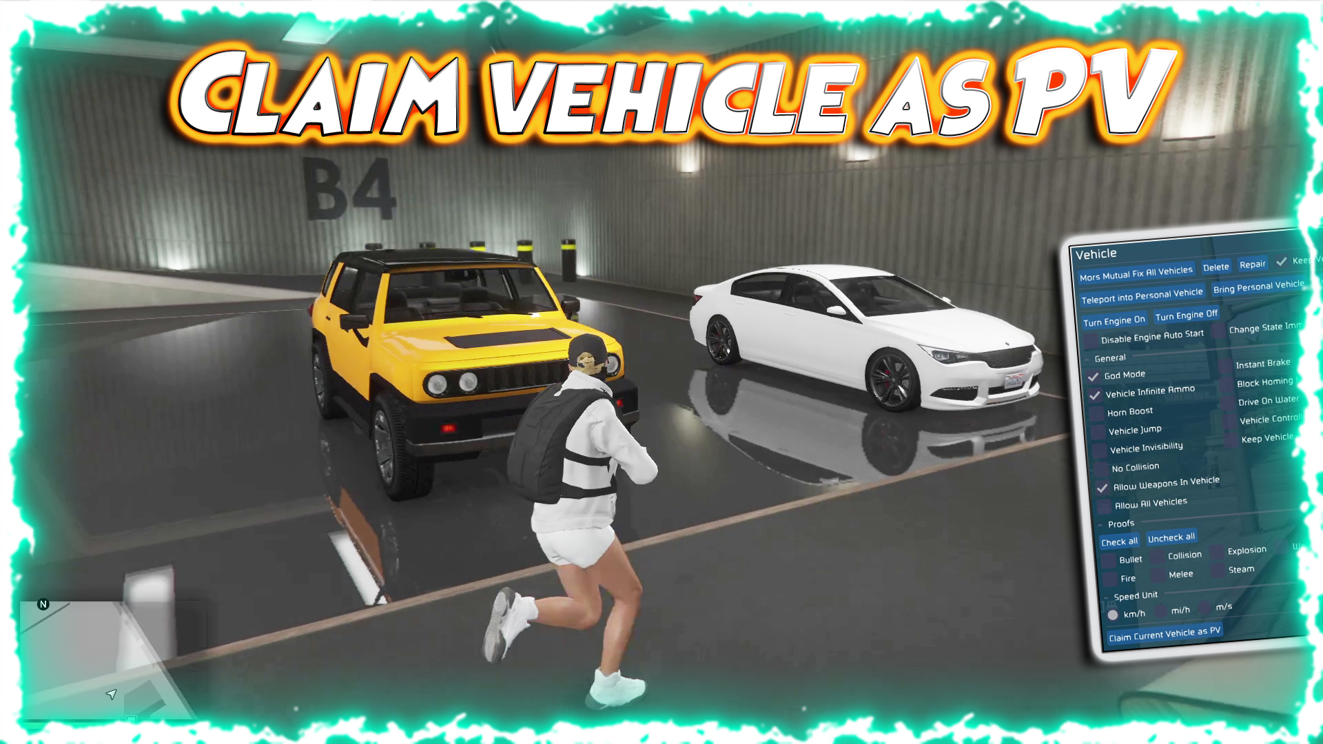 Claim any Vehicle for Free Script for Yim Menu Legacy v9.8.1 GTA V THE MONEY FRONT DLC