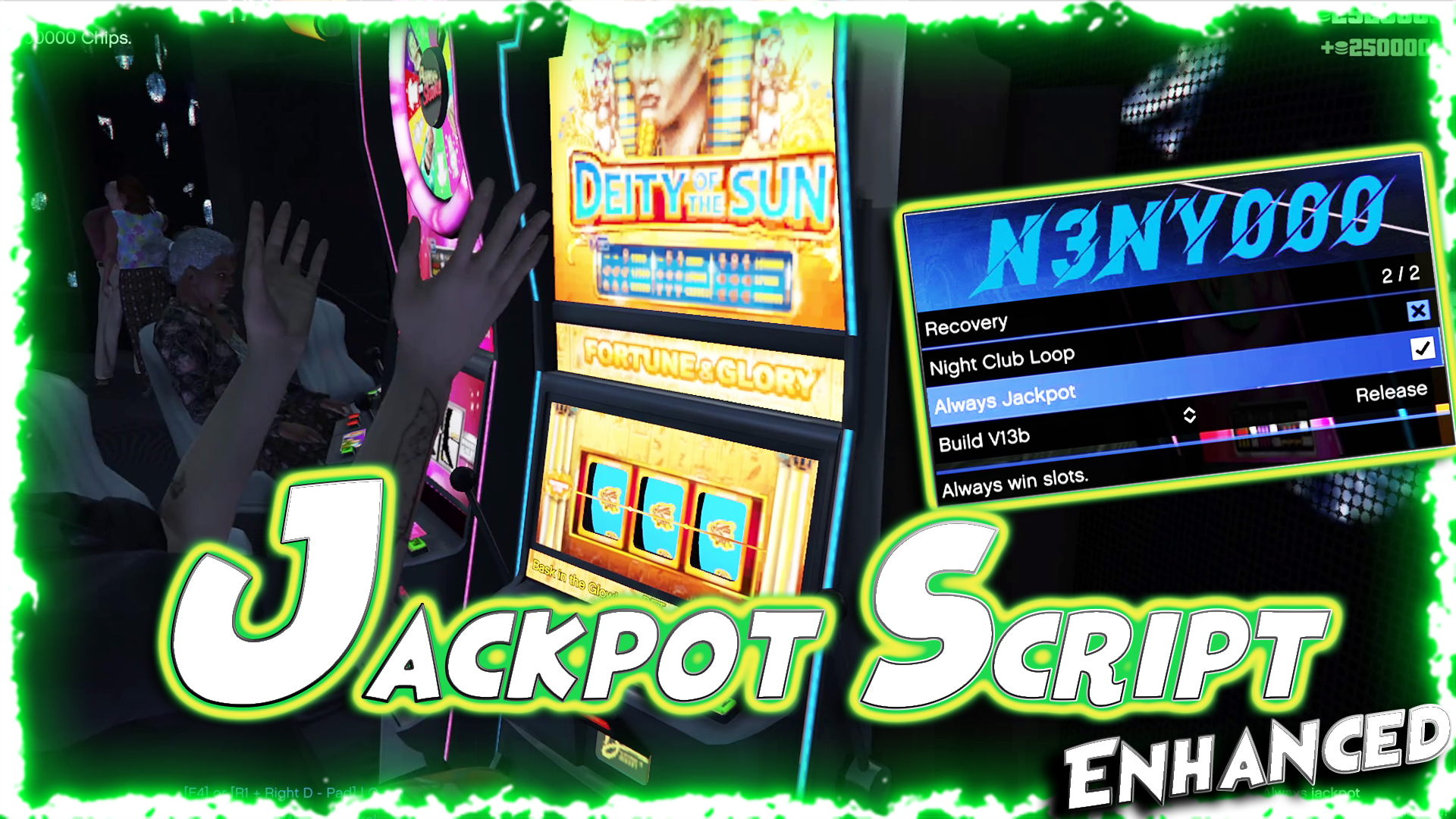 Jackpot Slots Lua for N3NYOO Menu