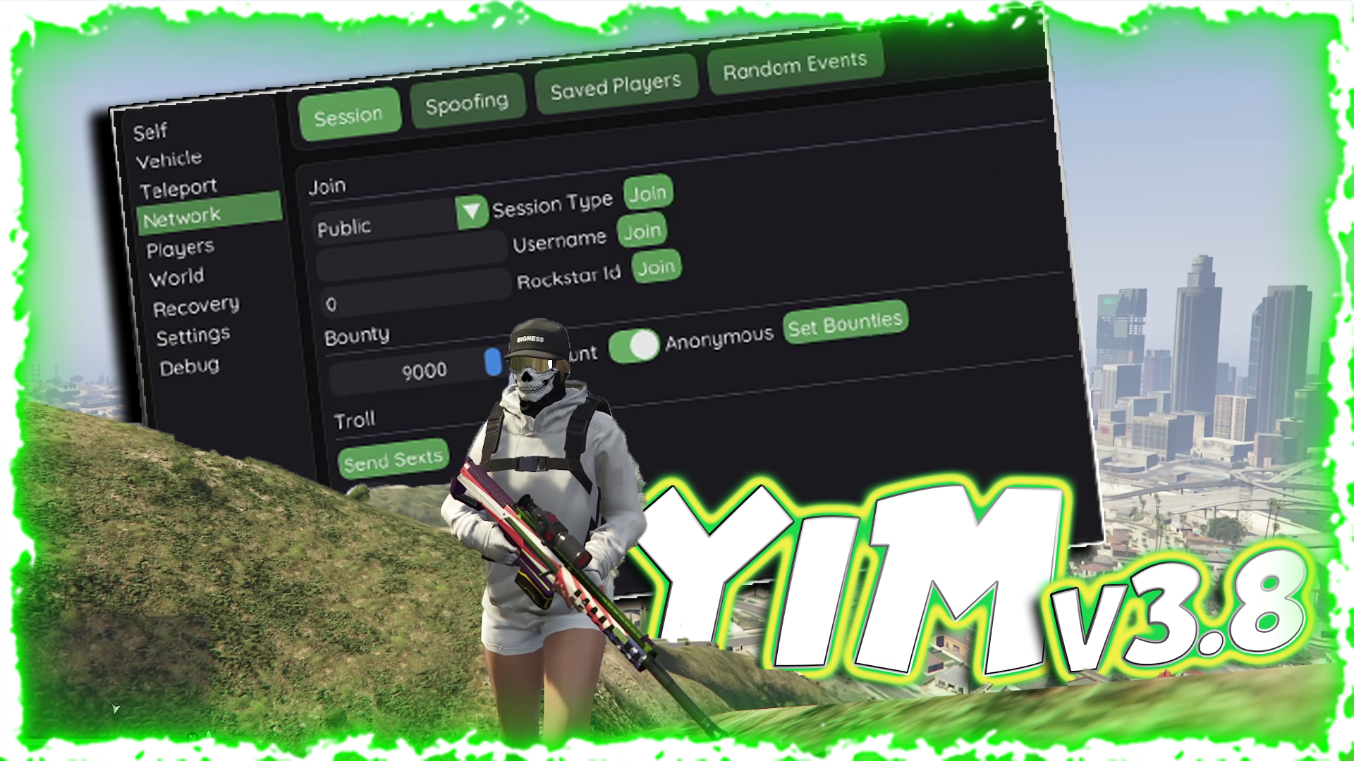 YimMenu V2 Enhanced for GTA V v3.8 – The Creative Modding Tool You’ve All Needed