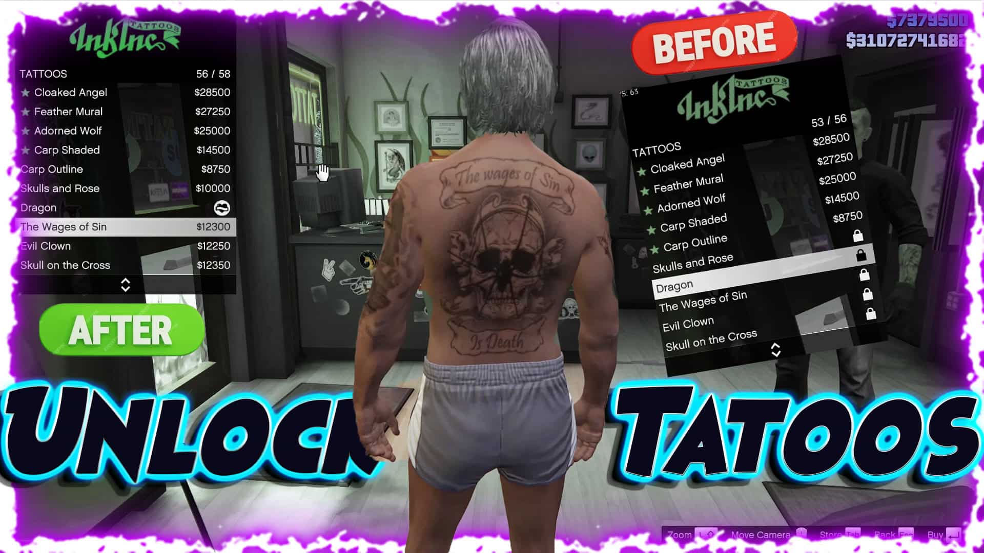 GTA V Tattoo Unlocker Script β Full Walkthrough