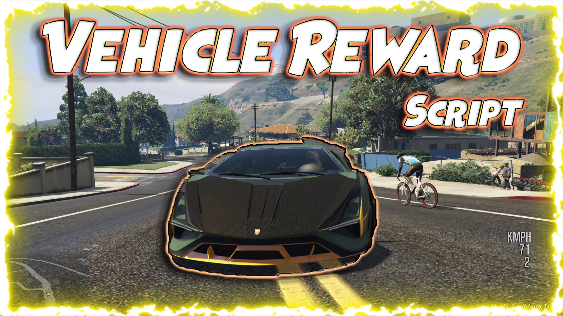 Vehicle Reward Script for GTA V Yim Menu 1.72