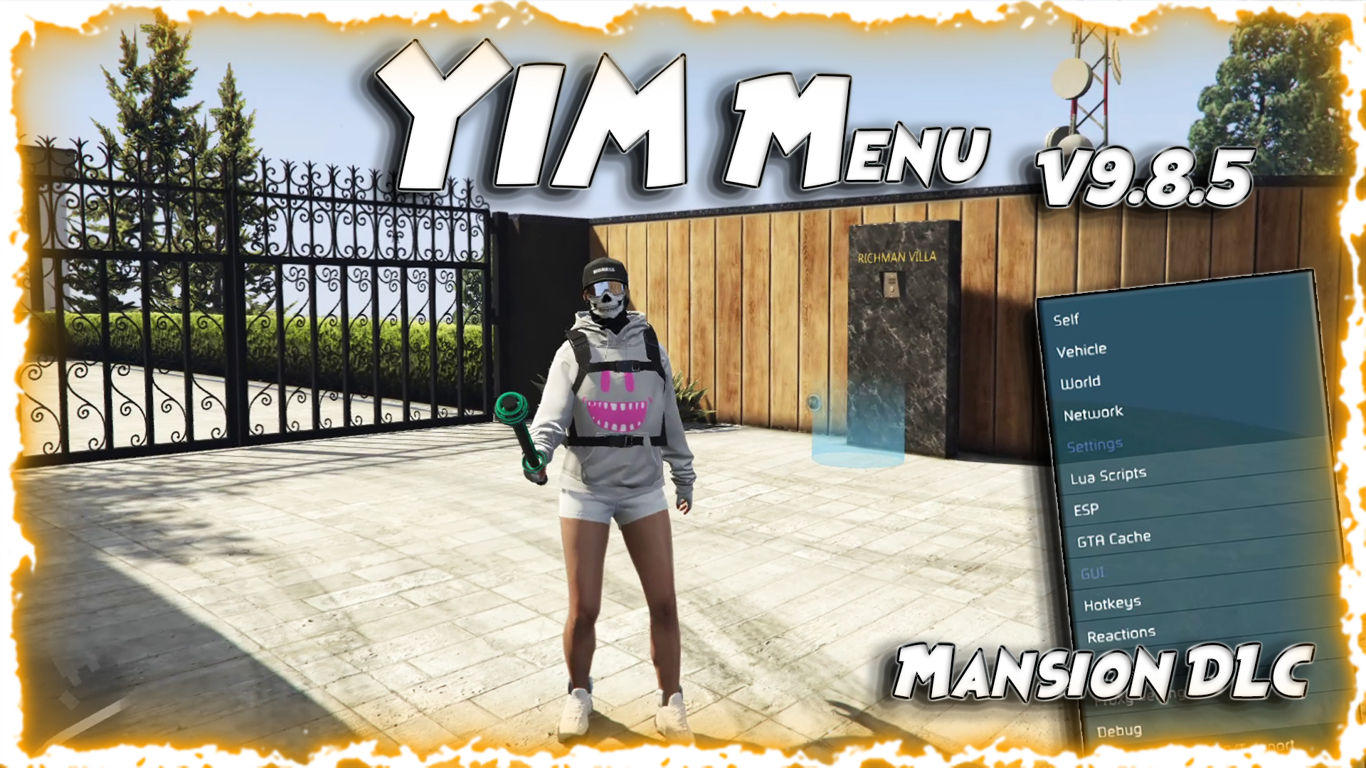 Yim Mod Menu v9.8.5 Legacy Mansion DLC 1.72 Support