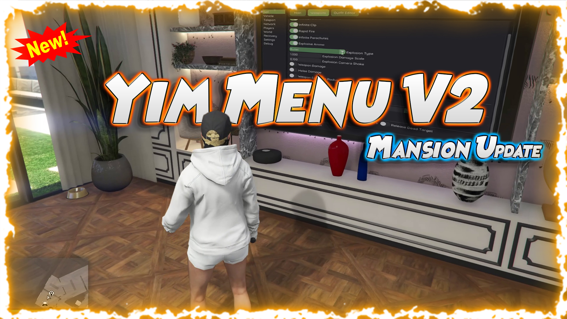 Yim Mod Menu Enhanced v2.3.9 Mansion DLC 1.72