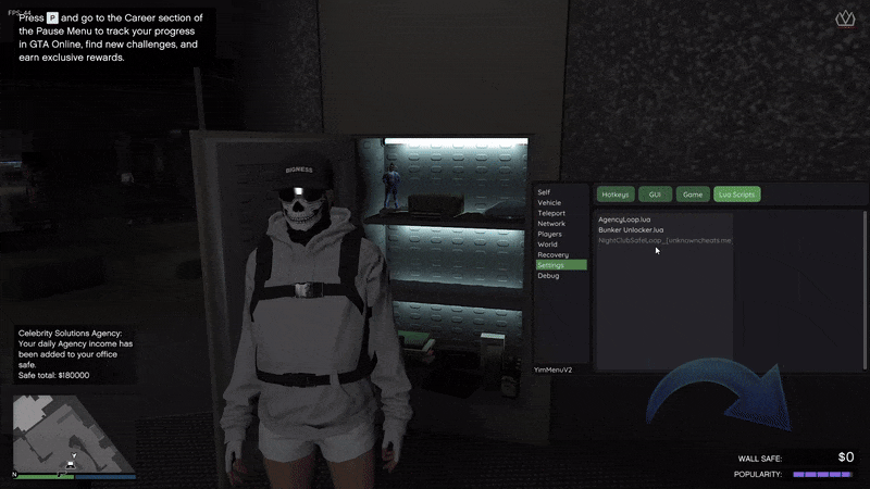 GTA Money Boost Script Nightclub Loop Script for Enhanced Menu – gta 5 online money