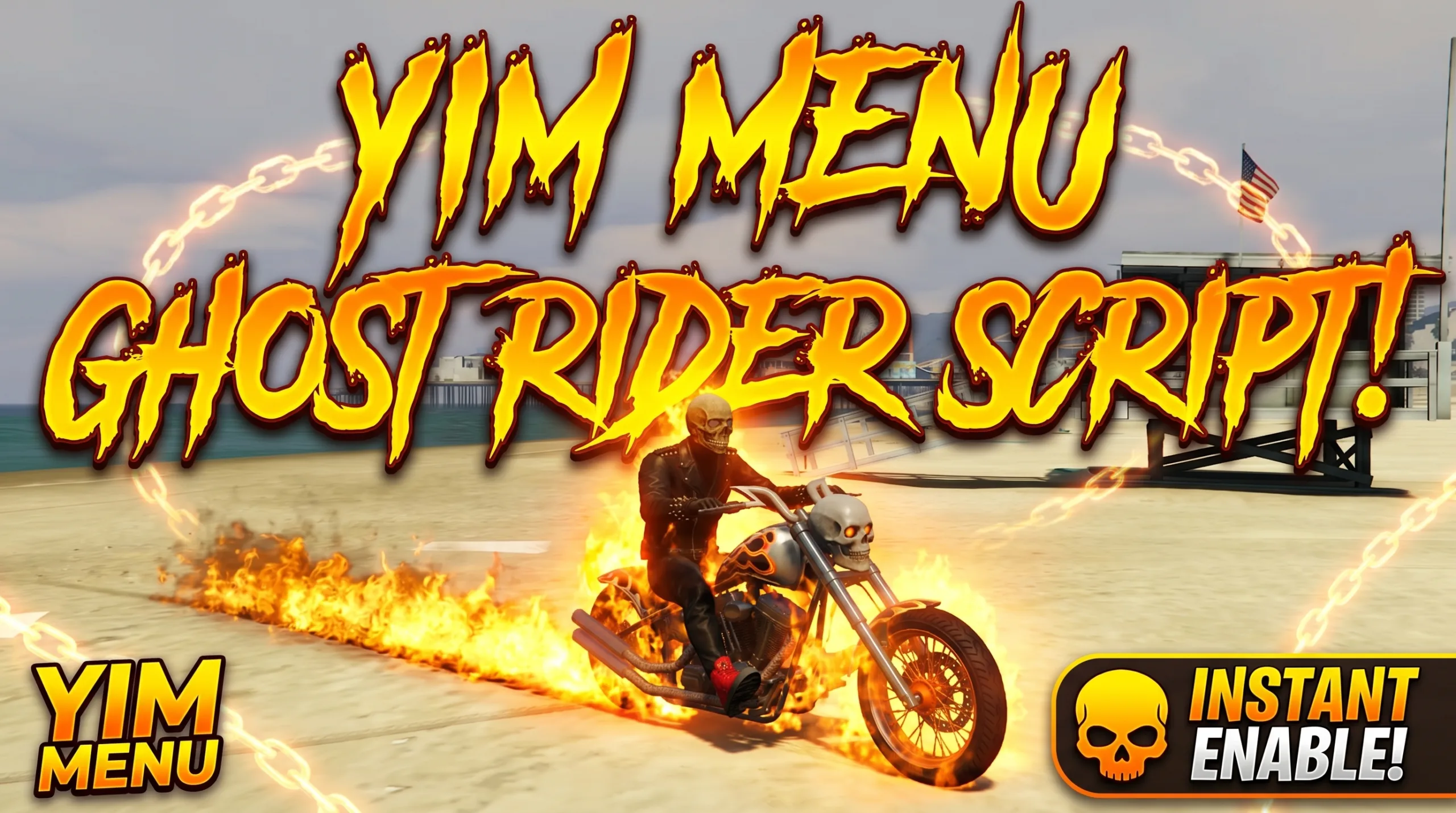 Ghost Rider Script in GTA V? Script for Male and Female